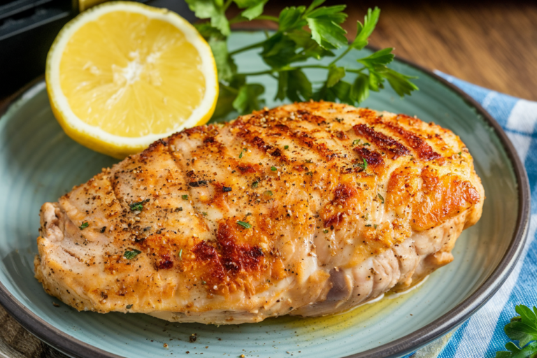 Air Fryer Lemon Pepper Chicken Breast